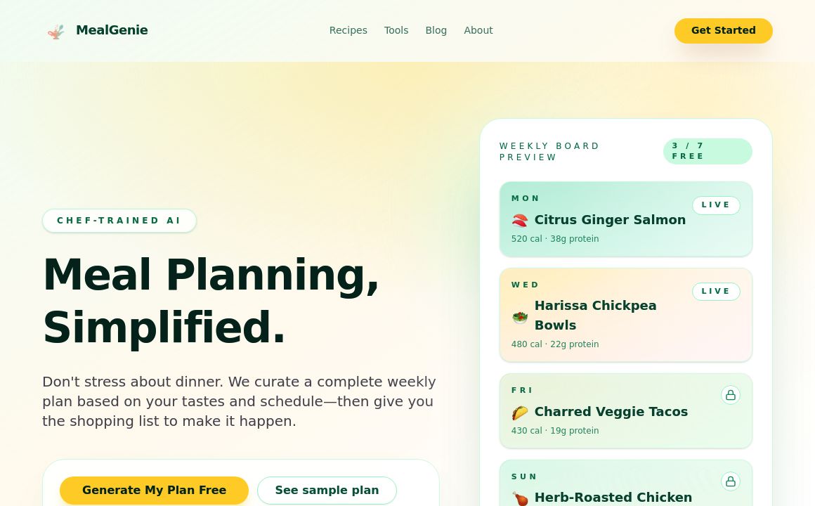 MealGenie