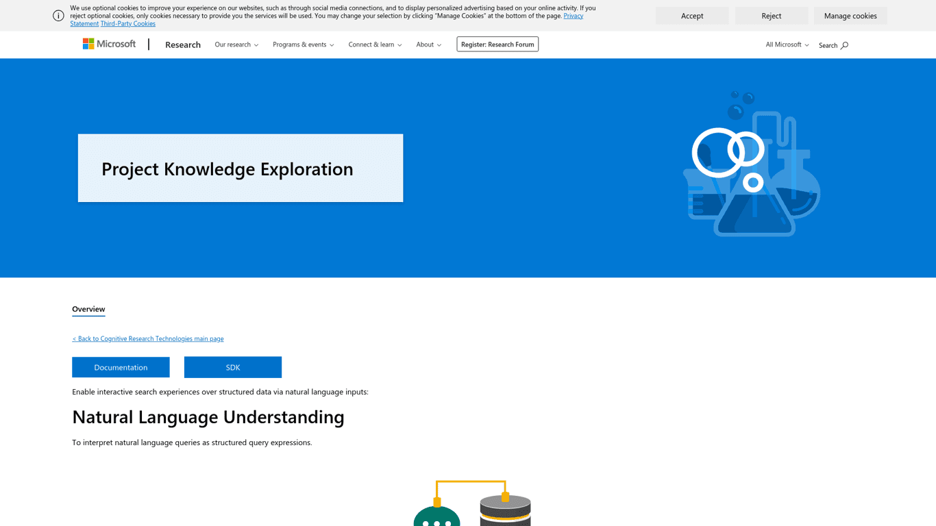 Microsoft Knowledge Exploration