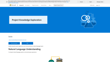 Microsoft Knowledge Exploration