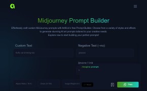 Midjourney Prompt Builder