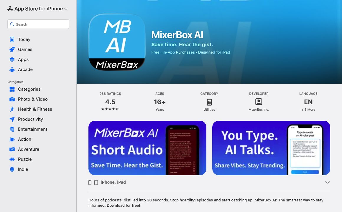 MixerBox Chat AI