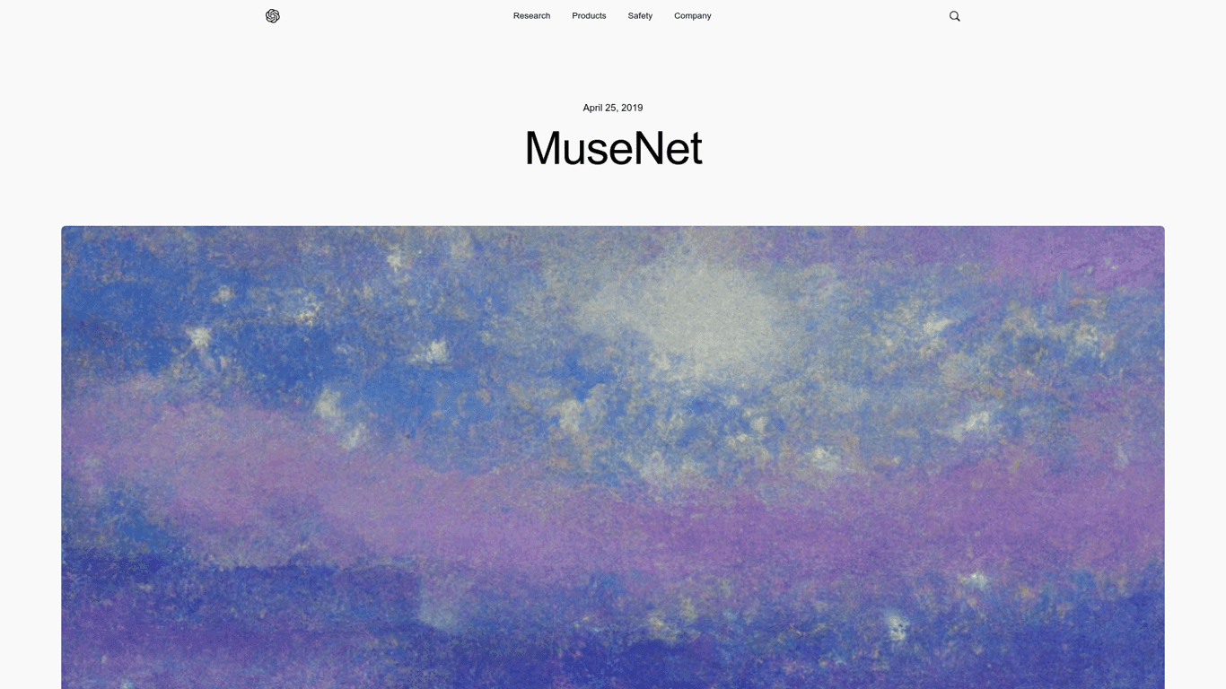Musenet (OpenAI)