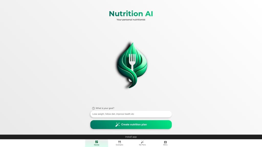 Nutrition AI