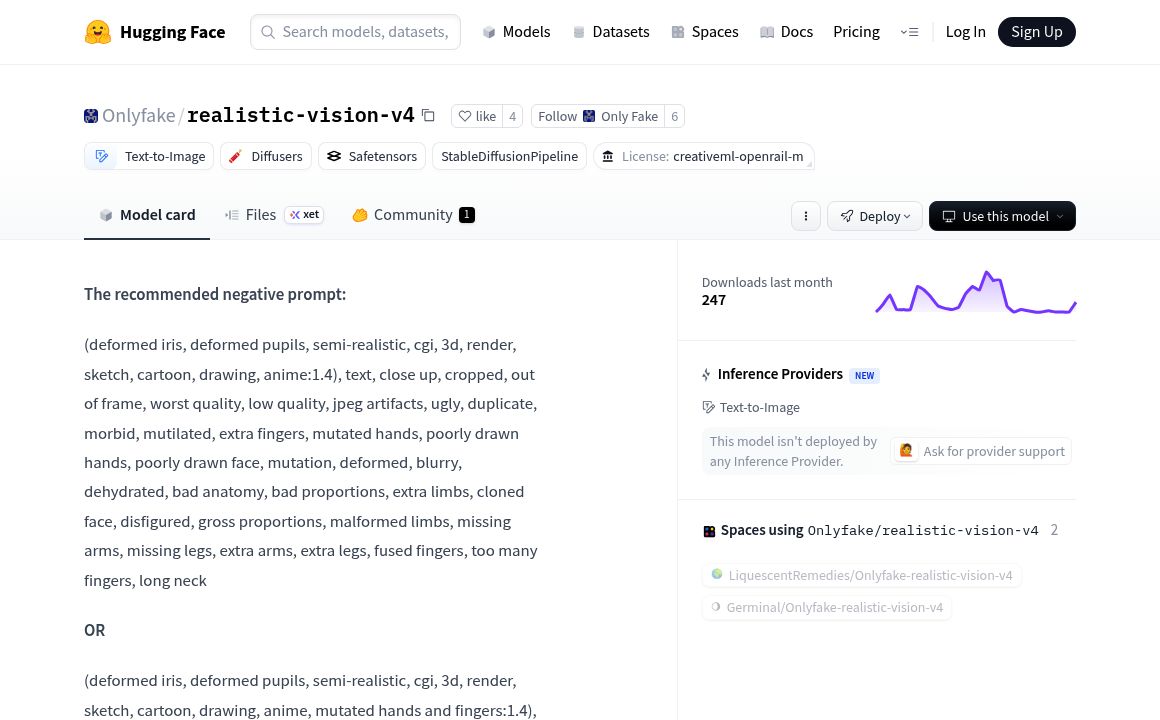 Onlyfakes HuggingFace