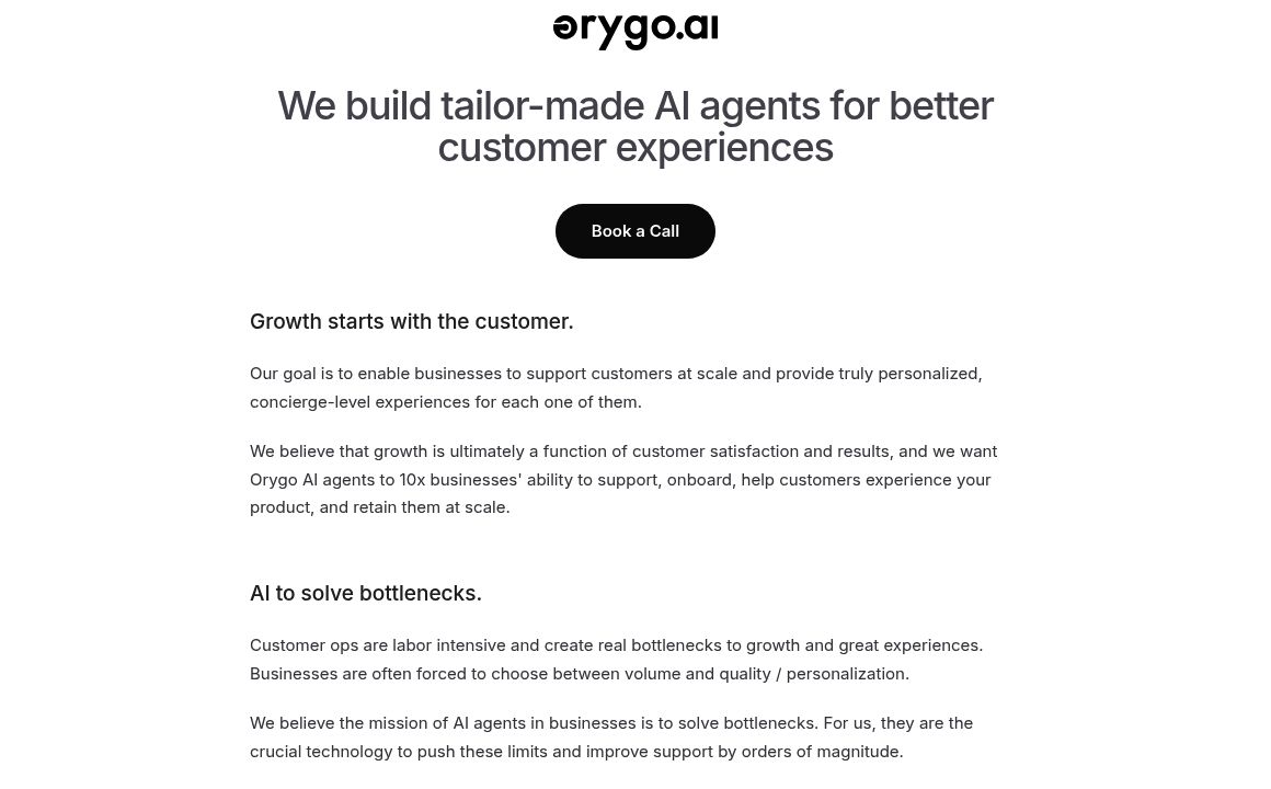 Orygo AI