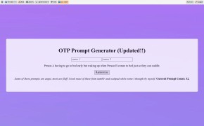OTP Prompt Generator By Perchance