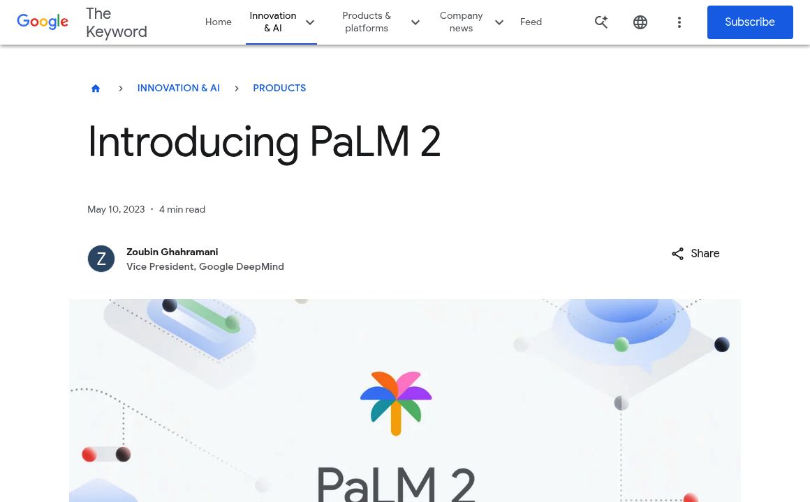 PaLM 2