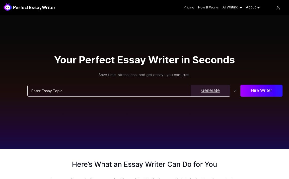 PerfectEssayWriter.AI