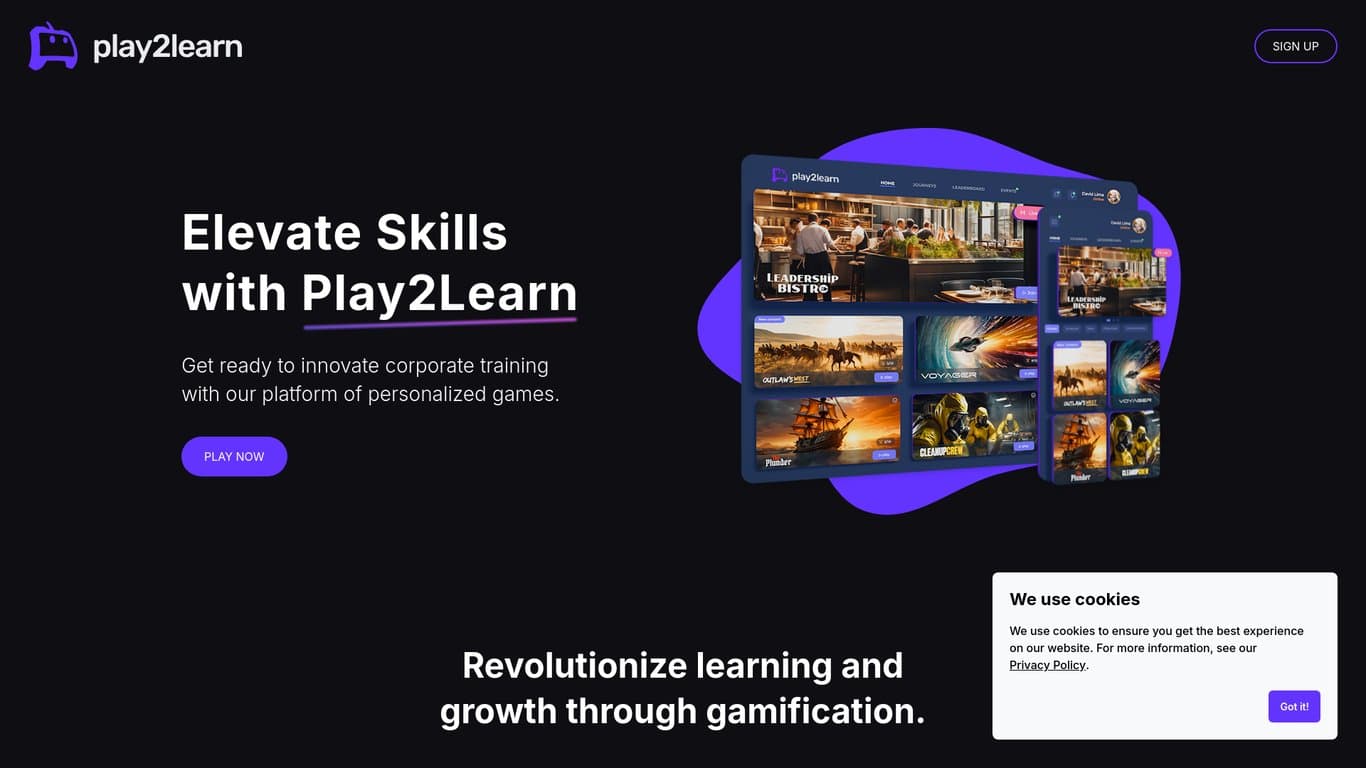 Play2Learn
