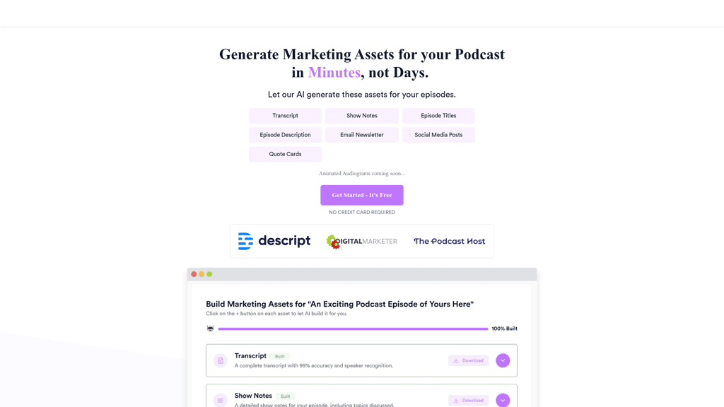 Podcast Marketing AI