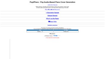 Pop2Piano