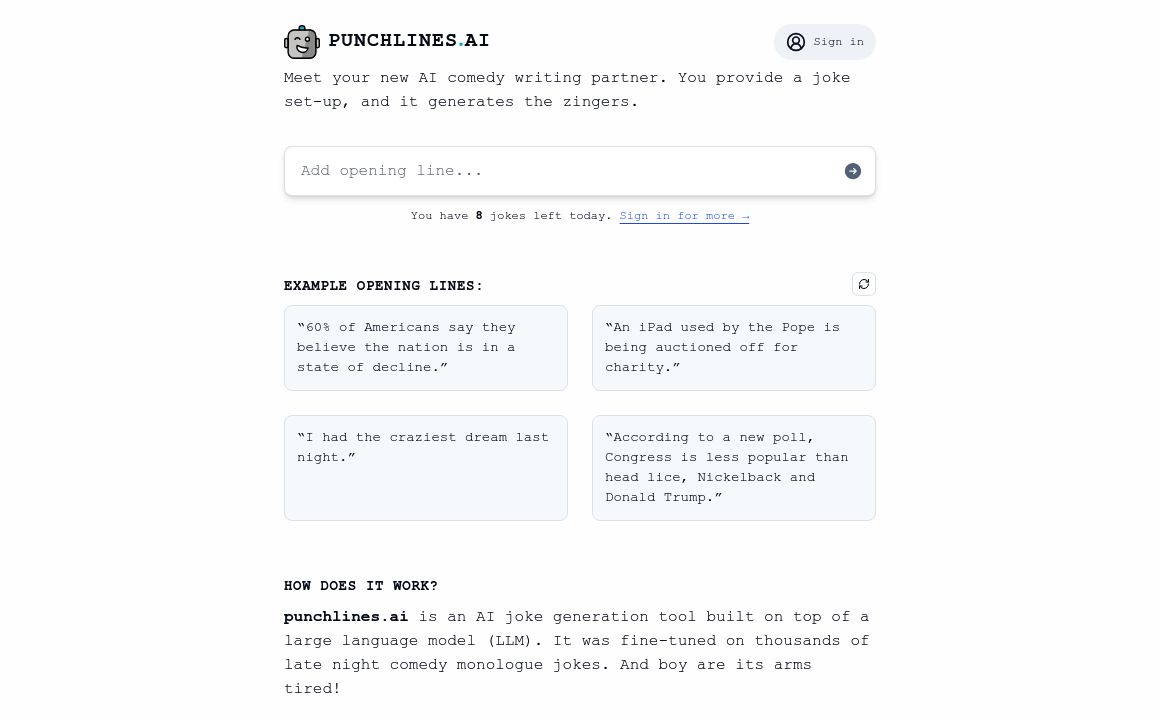 Punchlines.ai