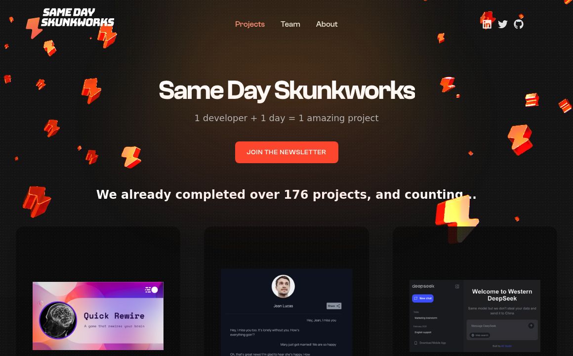 Same Day Skunkworks