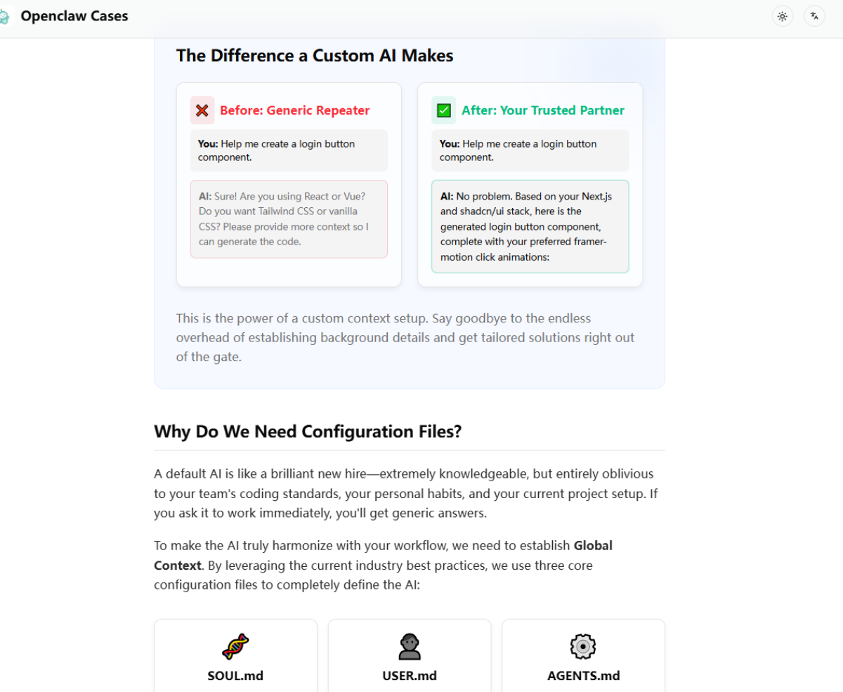 Openclaw Cases - Screenshot 2