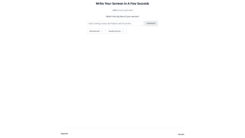 SermonGPT