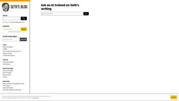 Seths Chatbot
