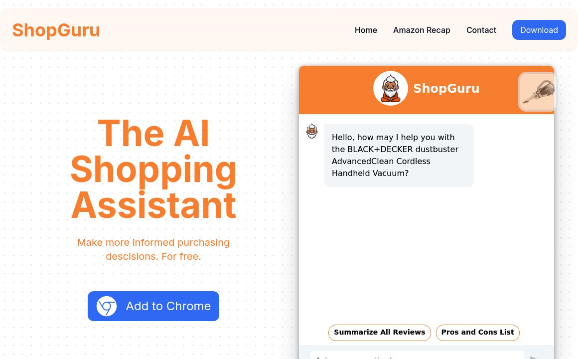 ShopGuru AI