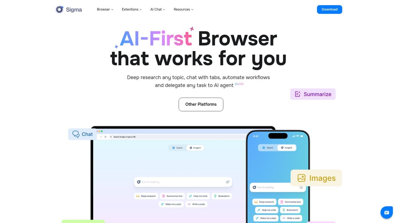 Sigma AI Browser