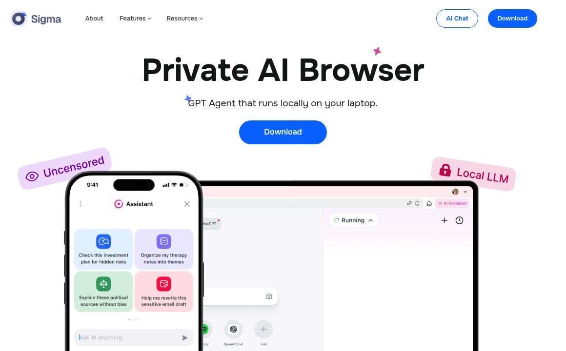 Sigma AI Browser