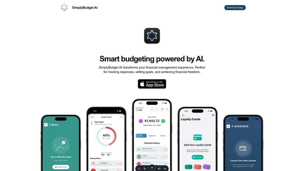 SimplyBudget AI