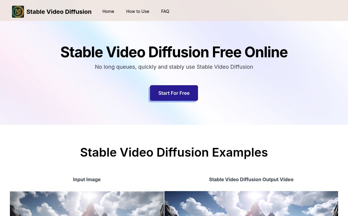 Stable videtable video diffusion online