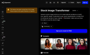 Stock Image Transformer