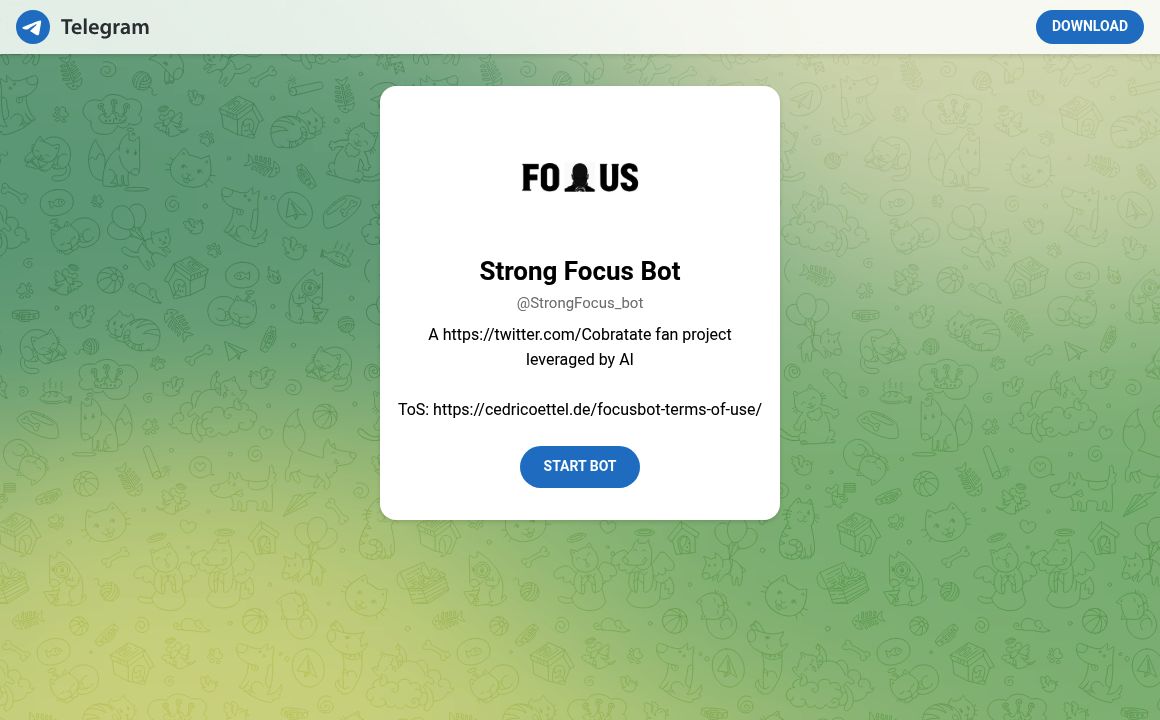 Strong Focus bot
