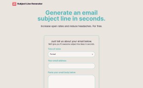 Subject Line Generator