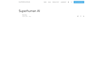 Superhuman AI