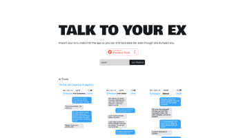 Talk To Your Ex