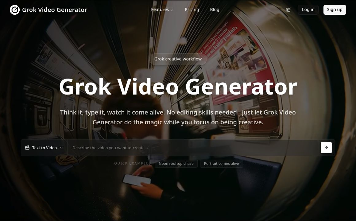 Grok Video Generator