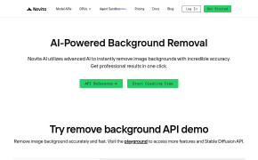 The Remove-background API of novita.ai