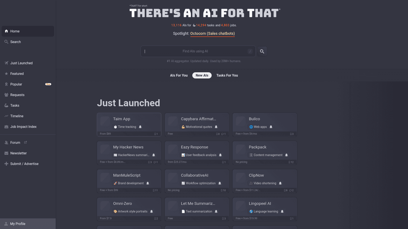 There's An AI For That