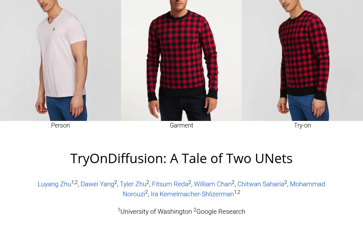 TryOnDiffusion