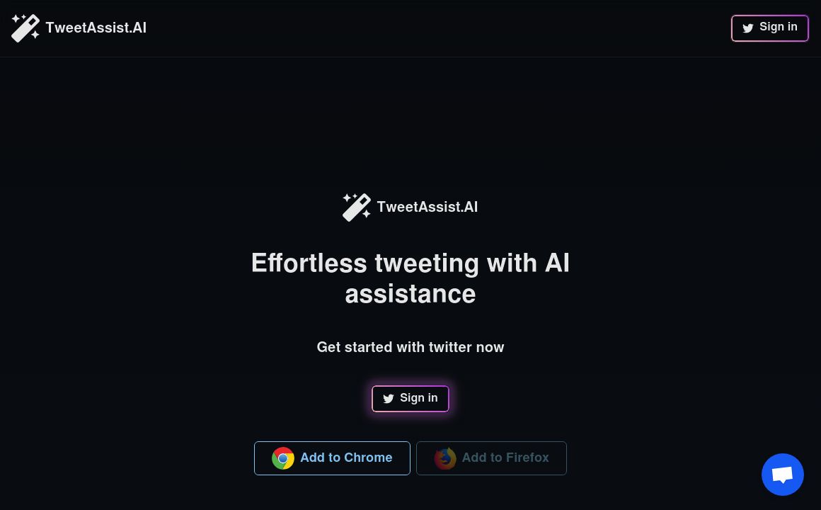 Tweet Assist App