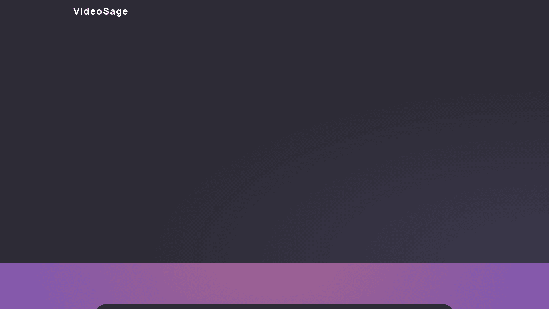 VideoSage