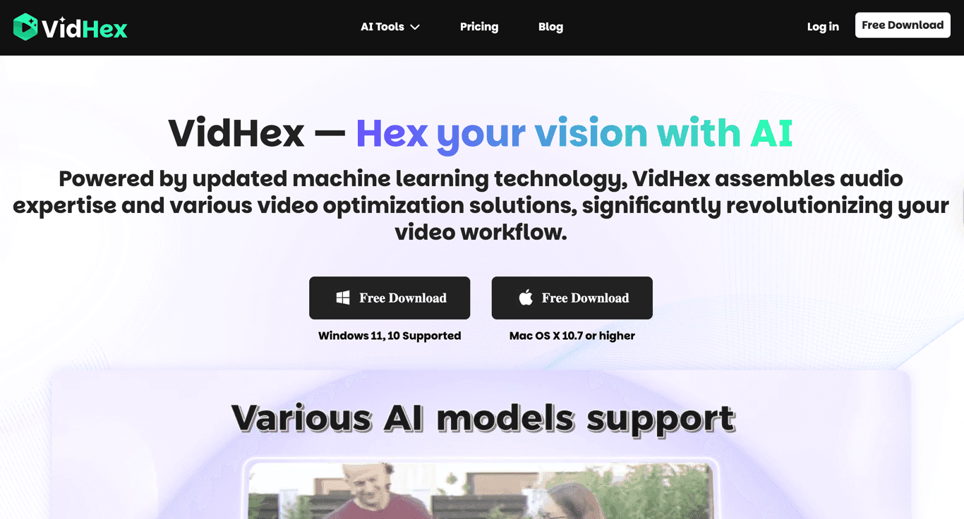 VidHex Video Enhancer