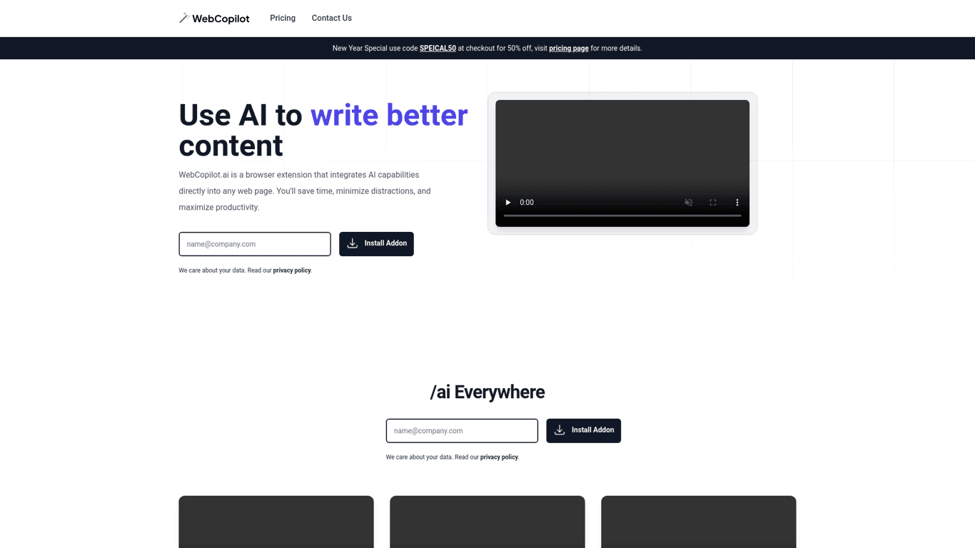 WebCopilot AI