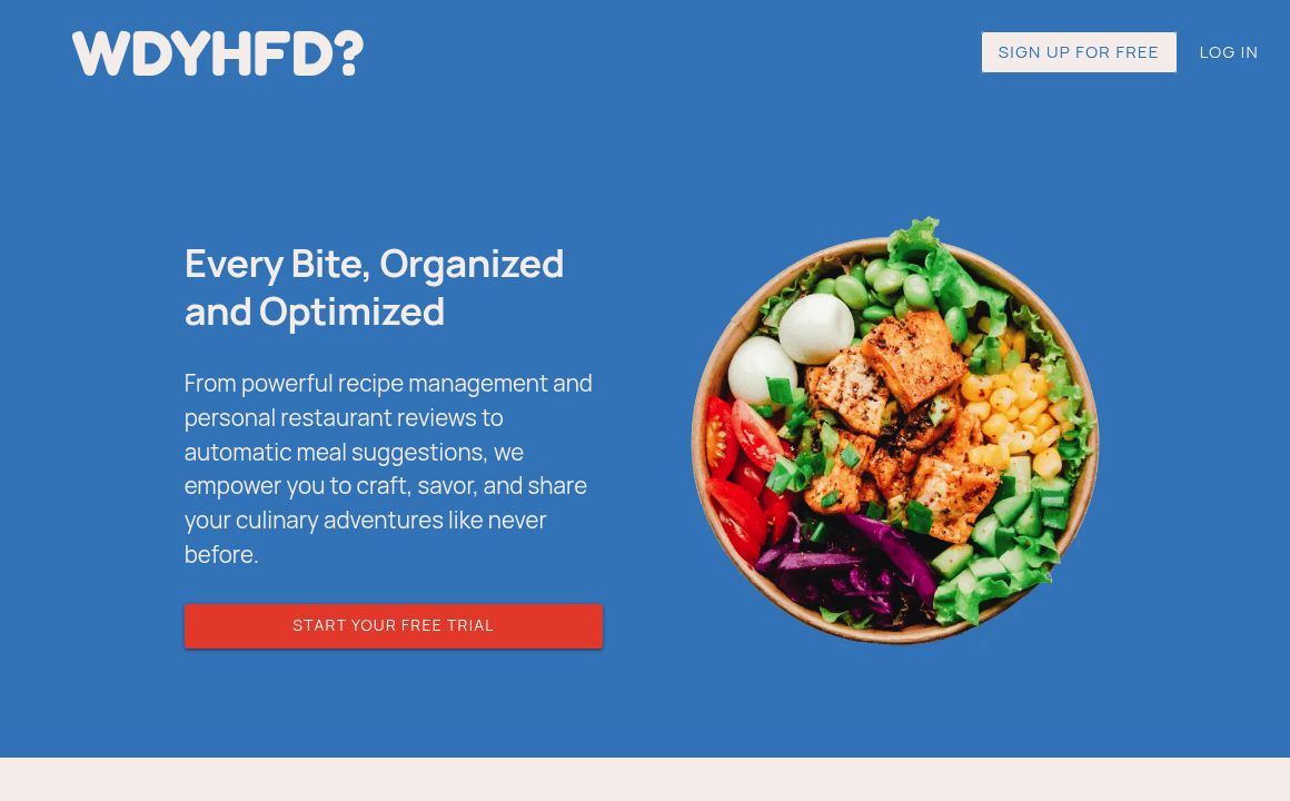 WhatDidYouHaveForDinner