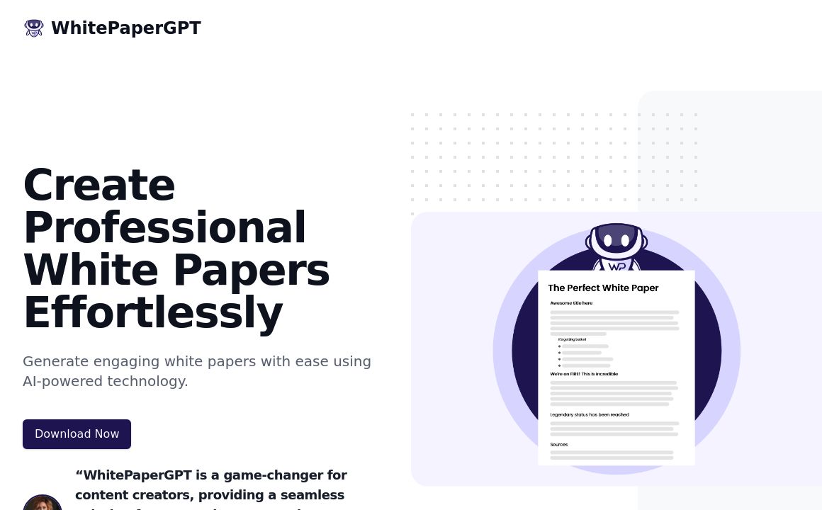 WhitePaperGPT