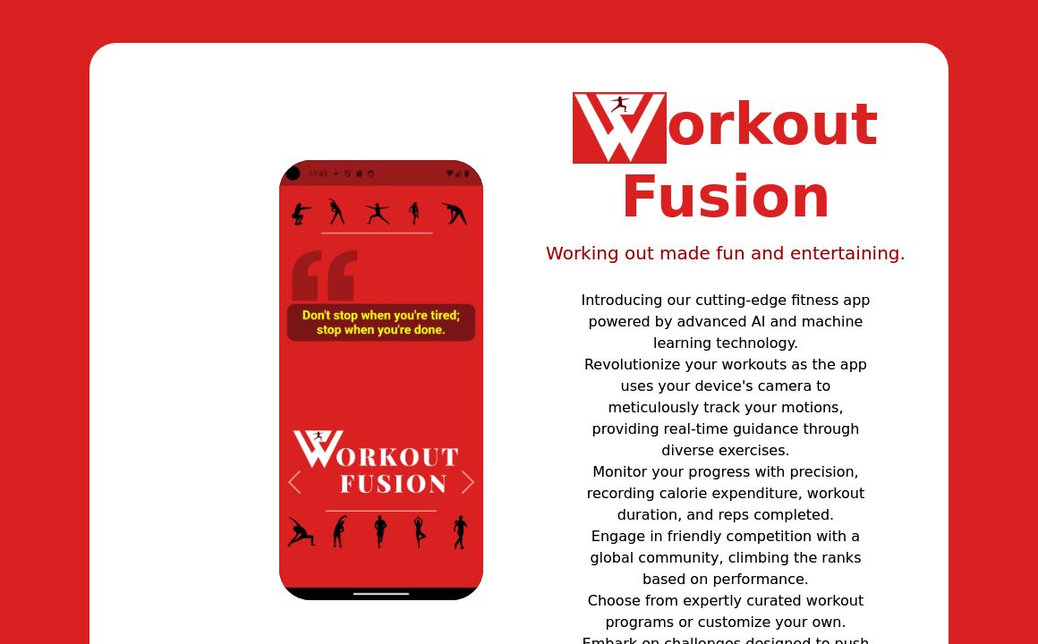 Workout Fusion