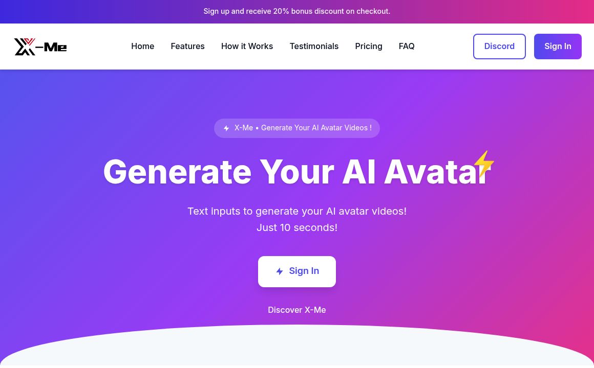 X-Me: Generate Your AI Avatar Videos!